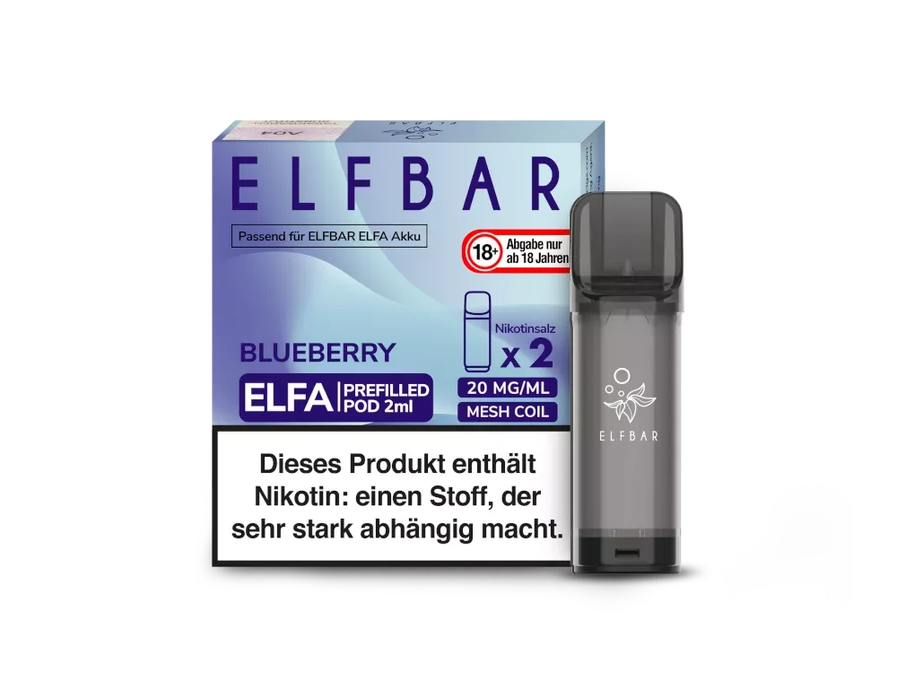 ELFBAR ELFA Pod 2er Pack 20mg/ml - verschiedene Sorten Elfbar
